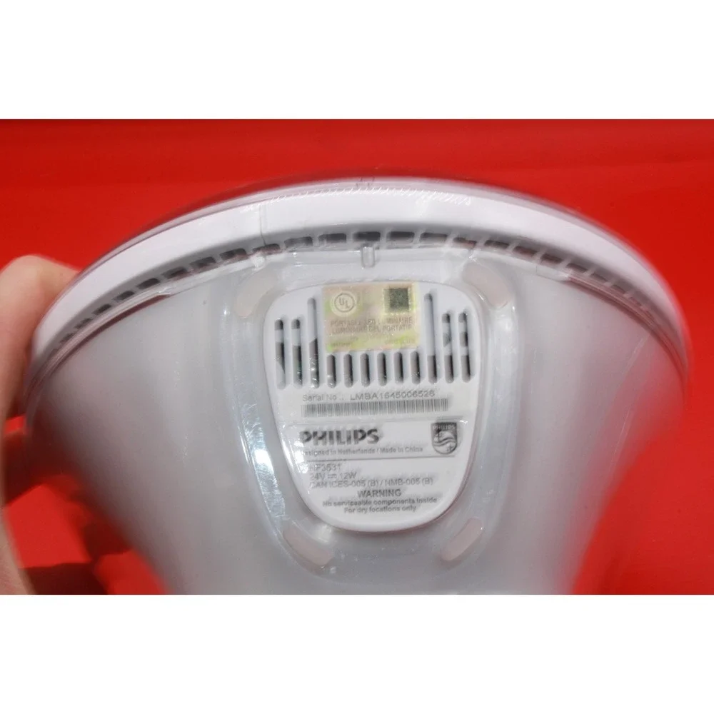 Philips HF3531 Wake Up Light Alarm Clock Radio Colored Sunrise Sunset Simulation